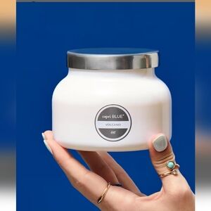 Capri Blue Volcano Scented Candle - White Jar 19 Oz